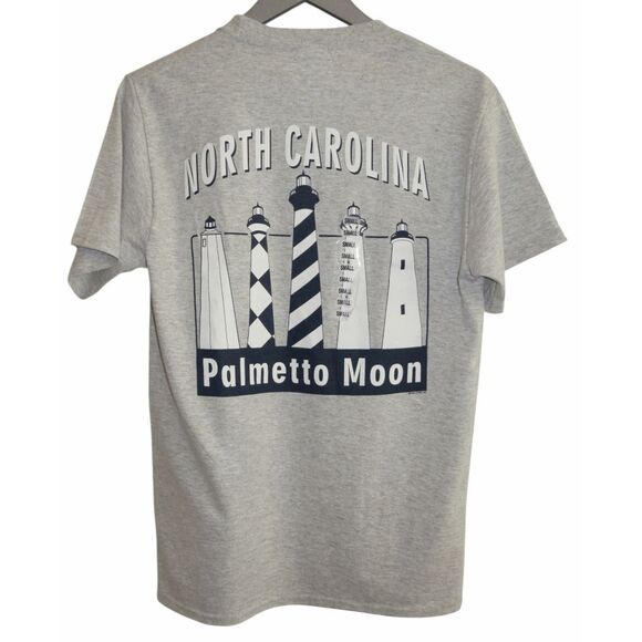 NWT Palmetto Moon North Carolina Lighthouse T-Shirt Small - Picture 1 of 4